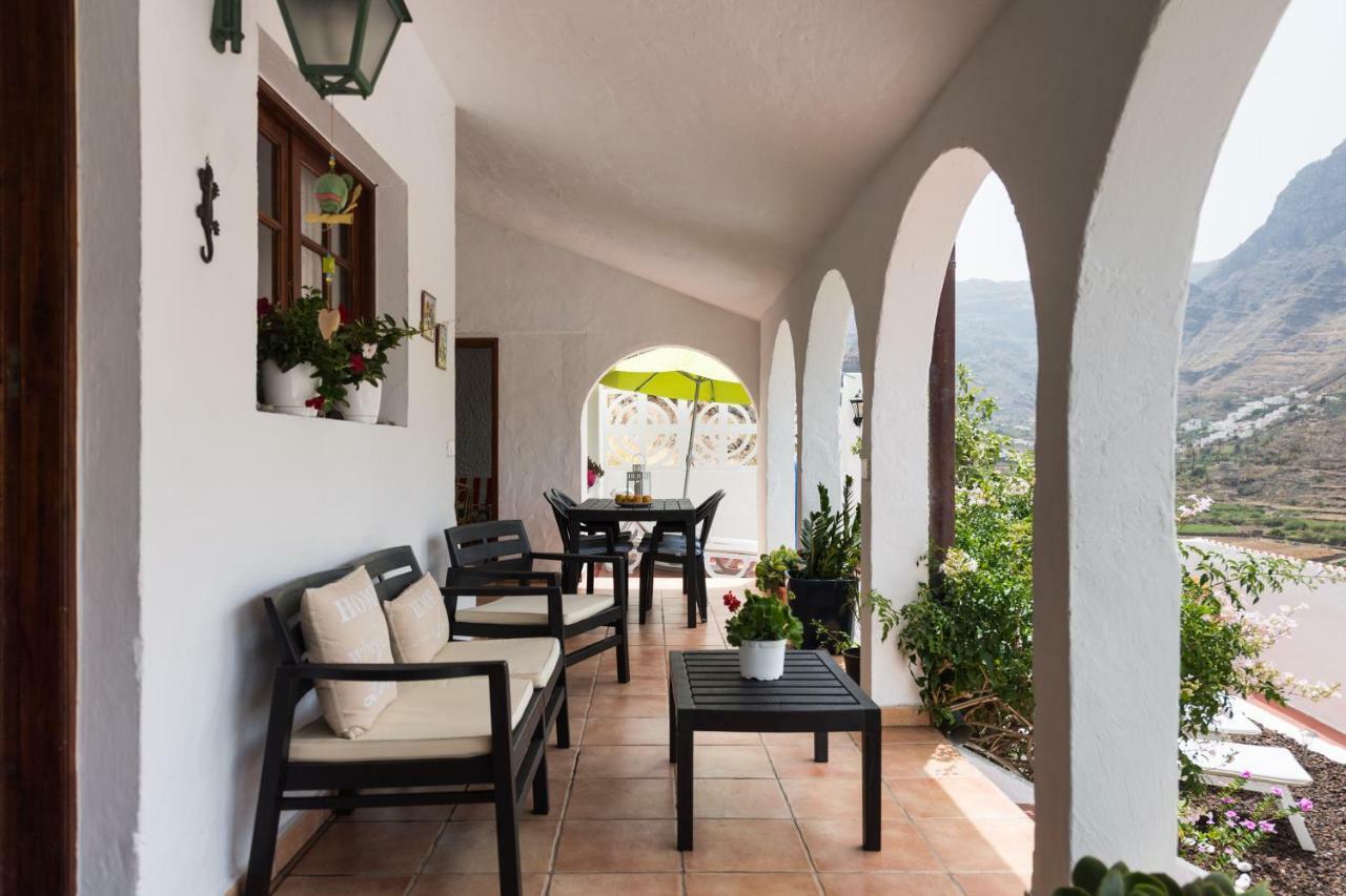 Casa Panchita -Maravillosas Vistas Al Mar Y Montana Agaete  Exterior foto