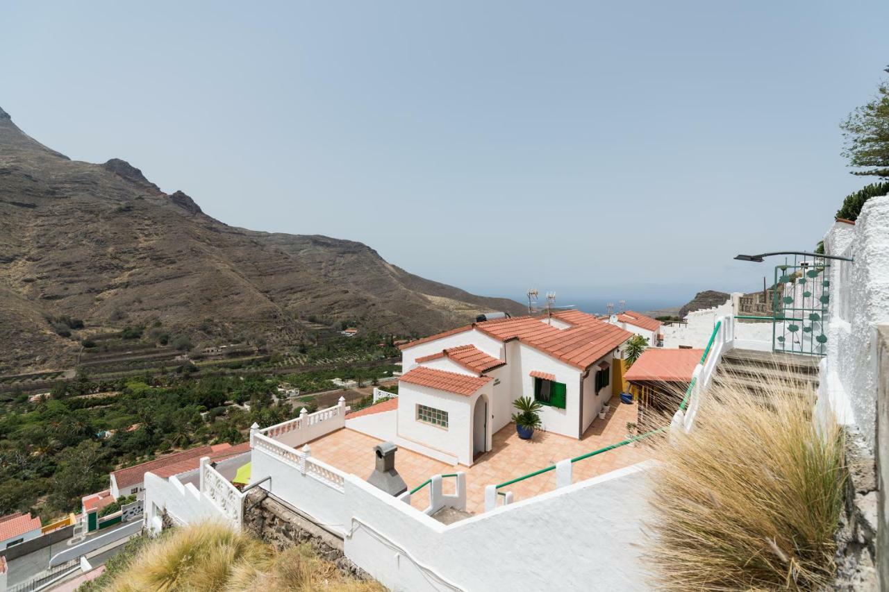 Casa Panchita -Maravillosas Vistas Al Mar Y Montana Agaete  Exterior foto